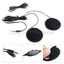 3.5mm Motorcycle Motorbike Helmet Headset Stereo Speakers Headphones Volume Control Earphone for MP3 GPS Navigation Phone Music 2024 - buy cheap