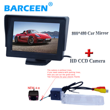 NEW 4.3" hd lcd car monitor+ wide angle car parking camera 4 ir lights apply  for KIA SPORTAGE R waterproof IP 69K . 2024 - buy cheap