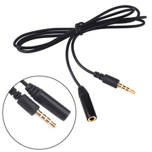 Conector macho a hembra de 4 polos para Audio estéreo, Cable de extensión de auriculares 02 #3,5, 1M, 79472mm, 2 uds. 2024 - compra barato