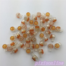 High Quality  50pcs/lot Button Gel Filled Phone Wire Butt Splice L14Y Crimp Terminal UY Connector 2 Port Sell Loss 2024 - buy cheap