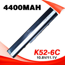 6cells Laptop Battery for Asus K52F K52 A31-K52 A32-K52 A42-K52 A52F A52J A52JR A52JK K42F K42JB K42JR K42JV X52J X52JB X52X X62 2024 - buy cheap