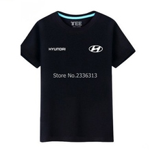 Summer for male standard short-sleeved Hyundai T-shirt cotton men and women car 4s shop tooling work clothes T shirt 2024 - buy cheap