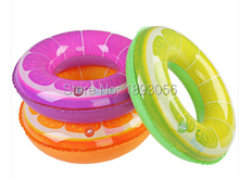 Desportos aquáticos de Frutas de PRESENTE Carros Alegóricos Piscina Inflável Roxo Encantador Laranja Limão Círculo PVC Toy 50 cm Criança Bebê de Natação Das Crianças tubo 2024 - compre barato