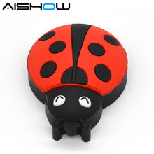 Unidad flash usb Ladybug 2,0, modelo en oferta, 4GB, 8GB, 16GB, 32GB, 64 GB, lápiz de memoria usb, S836 2024 - compra barato
