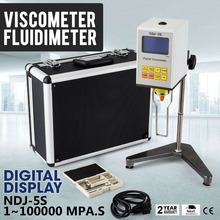 Fluidimeter viscosímetro rotativo, medidor de NDJ-5S, precisión de medición, pantalla LCD de alto grado 2024 - compra barato