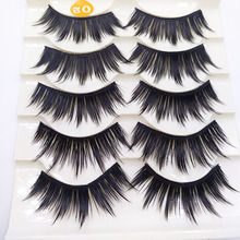 5 Pairs Crisscross 3D Thick False Eyelashes Fake Lashes Eye Lashes Extension Eye Tools Daily Makeup For Club Party 2024 - buy cheap