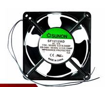 for SUNON 120*120*38MM  12038 12cm AC 220V-240V 0.13A/0.12A SF1212AD AC115V 0.27A/0.24A  2-wire Cooling Fan 2024 - buy cheap