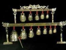 Campana de plata tibetana para decoración del trabajo, campanas de bronce grandes decorativas, dragón chino glockensp, auténtico tibetano, latón plateado 2024 - compra barato