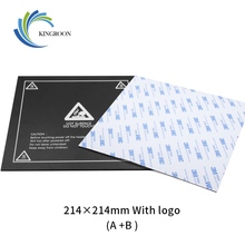 Magnetic 3D Printer Heatbed Tape Heat Paper 3D Printer Print Sticker 220 214 300mm Square Build Plate Tape Surface Flex Plate 2024 - buy cheap
