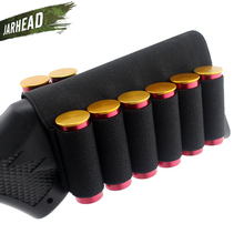 Military Nylon 8 Shell Holder Cartridge Rifle Bullet Ammo Carrier Tactical Shotgun Gauge Buttstock Pouches For Outdoor Hunting 2024 - buy cheap