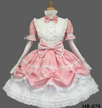O ENVIO GRATUITO de Halloween Trajes Da Empregada Doméstica Das Mulheres Adulto Traje Terno Lolita Maids Fancy Dress Cosplay para Mulheres vestido lolita 2024 - compre barato
