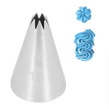 #18 Stainless Steel Icing Piping Nozzles Cake Cream Decorating Tips Cream Head Pastry Tools 2024 - buy cheap