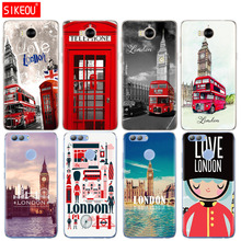 Silicone Case Capa Do Telefone Para Huawei Honra 7A PRO 7C Y5 Y6 Y7 Y9 2017 Prime 2018 London big ben ônibus 2024 - compre barato