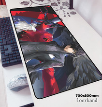 Looks mouse pad 5 70x30cm, tapete fofo para jogos, anime, escritório, entalhe, mesa, mouse, jogos, pc gamer 2024 - compre barato
