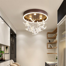 Luminária de teto led moderna, criativa, luminária de teto branca para sala de estar, quarto, decoração, iluminação 2024 - compre barato