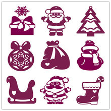 Merry Christmas Metal steel Cutting Dies DIY Scrapbook Album Paper Card Crafts Stencil Scrapbooking Stamps Santa Claus gifts 2024 - buy cheap