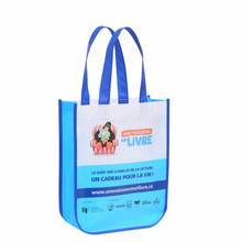 Бесплатная доставка на заказ ламинированные мини PP Нетканые подарочные рекламные сумки с логотипом оптом 2024 - купить недорого
