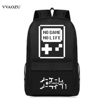 Рюкзак для косплея из японского аниме «No Game No Life», студенческий рюкзак из ткани Оксфорд, школьная сумка для путешествий 2024 - купить недорого