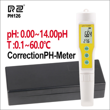 RZ измеритель PH Цифровой прибор для измерения PH для аквариума тестер для ручки 0-14PH 0-60C с подсветкой Электрический монитор TDS измеритель Ph 2024 - купить недорого