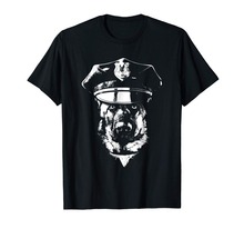 K-9 polícia camiseta cão oficial com chapéu 2019 novo t camisa dos homens engraçado t manga curta engraçado t camisa para homem 2024 - compre barato