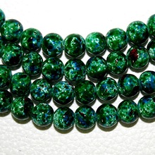 2017 New Arrival 8MM 100pcs/lot Green Bead Round Assorted Colorful Glass Beads For Women Bracelet making Wholesale or Retail 2024 - buy cheap