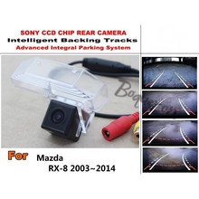 For Mazda RX-8 RX8 RX 8 2003~2014 Smart Tracks Chip Camera / HD CCD Intelligent Dynamic Parking Car Rear View Camera 2024 - buy cheap