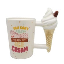 Tazas de helado creativas 3D para niños, taza de leche para desayuno de estilo lindo, regalo de cumpleaños 2024 - compra barato