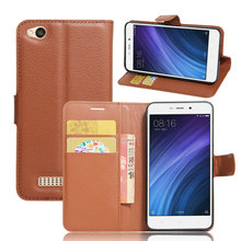 For Xiaomi Redmi 4a Luxury Wallet Flip Leather Case For Xiaomi Redmi Note 4X 4 Pro Prime phone back Cover case Etui Coque+Stand> 2024 - buy cheap