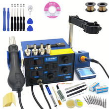 2 in 1 BGA Rework Soldering Station Saike 952D Hot Air Gun Hairdryer Soldering Iron 220V or 110V Power Tools Electric 2024 - buy cheap