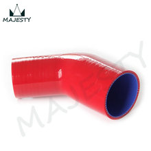 silicone turbo 51mm-64mm Racing Silicone Hose 45 Degree Reducer Elbow Pipe Intercooler Turbo brand new packing size 19*13*9 red 2024 - buy cheap