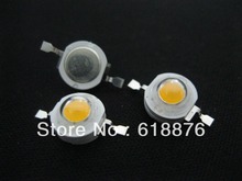 100pcs/lot High Power Epistar Chip 3W LED Bulb Diodes Lamp Beads 240lm-300lm,Warm White, for 3W  LED 2024 - buy cheap