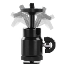 Hot Sale 1/4 Hot Shoe Adapter Cradle Ball Head with Lock for Camera Tripod LED Light Flash Bracket Holder Mount 2024 - buy cheap