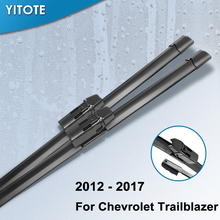 Yitote-limpador de para-brisa, palhetas para chevrolet trilblazer ásia modelo do pacífico com braços de trava superior 2012, 2013, 2014, 2015, 2016, 2017 2024 - compre barato