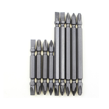 9Pcs/Lot Double Head Phillips Slotted Screwdriver Bits Electric Screwdriver Tools 65mm 100mm 2024 - buy cheap