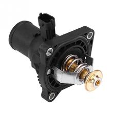55564891 Engine Coolant Thermostat with Housing for Chevrolet Opel Vauxhall Aveo Astra J Insignia Mokka Zafira 2024 - buy cheap
