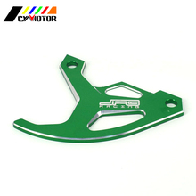 CNC Rear Disc Rotor Brake Guard Cover Protector For KAWASAKI KLX450R KX125 KX250 KX250F KX450F KX 125 250 KXF 450 KLX 450R 2024 - buy cheap