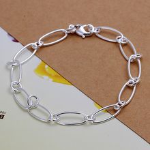 Free shipping 925 jewelry silver plated jewelry bracelet fine fashion bracelet wholesale and retail SMTH194 2024 - buy cheap