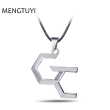 J Store Hot Anime Guilty Crown Pendant Necklaces for Women Collares Leather Chain choker Necklace Fashion Jewelry 2024 - buy cheap