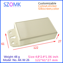 2015 new enclosure plastic case for electronics box (10 pcs) 122*61*27mm szomk new wall mounting enclosure box, junction housing 2024 - buy cheap