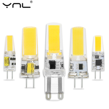 Lampada LED Lamp G4 G9 E14 12V AC 220V 3W 6W 9W Bombillas LED Bulb COB G4 G9 E14 Lamp Replace Halogen Spotlight Chandelier Light 2024 - buy cheap