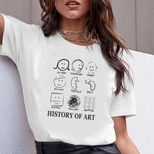 Женская одежда, футболка с принтом, летняя повседневная забавная Милая летняя модная женская футболка, женская футболка с коротким рукавом 2024 - купить недорого