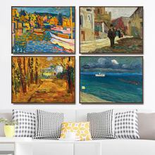 Home Decoration Art Wall Pictures for Living Room Poster Print Canvas Printings Paintingsn Russian Wassily Kandinsky Landscape 2024 - buy cheap