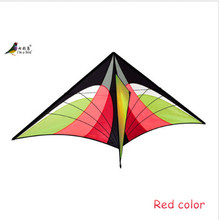 New Toys 5.2ft High Quality Power Single Line Red Triangle Kite With Handle And Line Good Flying Hot Sale 2024 - buy cheap