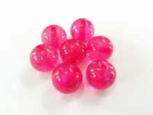 Wholesale 12mm 480pcs/bag , 20mm 100pcs/bag, Hotpink Chunky Resin Glitter Beads 2024 - buy cheap