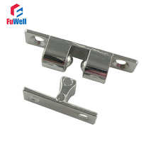 8pcs Door Holder Catches 48mm Length Zinc Alloy Door Stopper Double Ball Latch Silver Tone for Cabinet Door 2024 - buy cheap