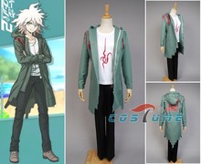 Anime Super Dangan Ronpa 2 DanganRonpa Nagito Komaeda Jacket Coat Cosplay Costume Halloween For Women Men 2024 - buy cheap