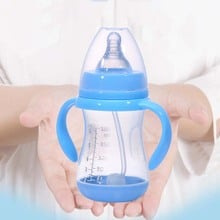 1Pc 180/240/320ML Wide Neck Anti-colic Baby Infant Milk Feeding Nipple Bottle Nurser New 2024 - buy cheap