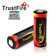 4 шт./лот оригинальный Trustfire 26650 защищенный 5000mAh 3,7 V литий-ионный аккумулятор 2024 - купить недорого