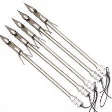 2pcs stainless steel arrow bow slingshot shooting fish dart hunting shooting catapult darts fishing gear 2024 - buy cheap