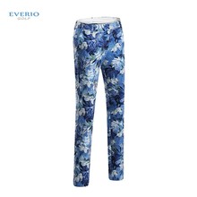 Осенне-зимние женские брюки для гольфа с принтом, утолщенные флисовые теплые спортивные быстросохнущие дышащие тонкие брюки для гольфа, женская спортивная одежда 2024 - купить недорого